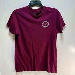 O'Neill T-Shirt Maroon Men's M Modern Fit "Est. 52 O'Neill Surf" Short Sleeves